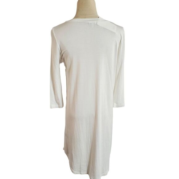 Tobi White Stretch Mini Dress NWT - Picture 5 of 8
